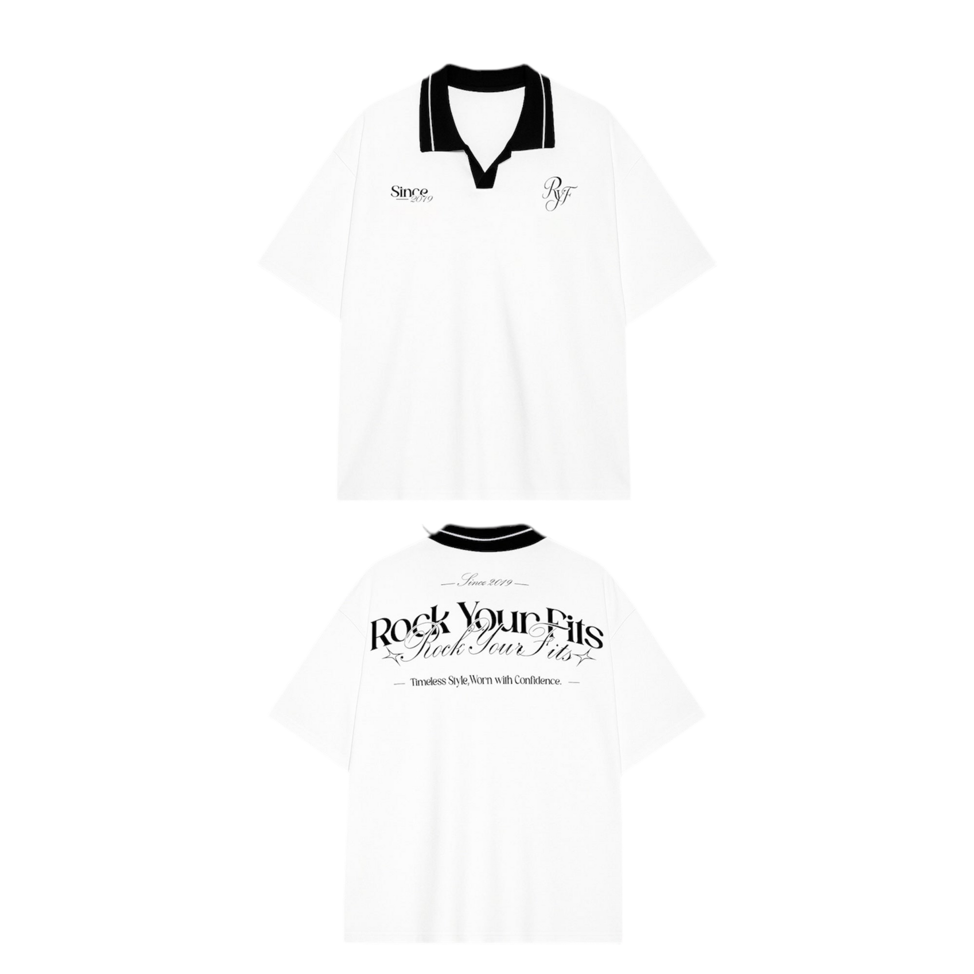 Ryf old money t-shirt white