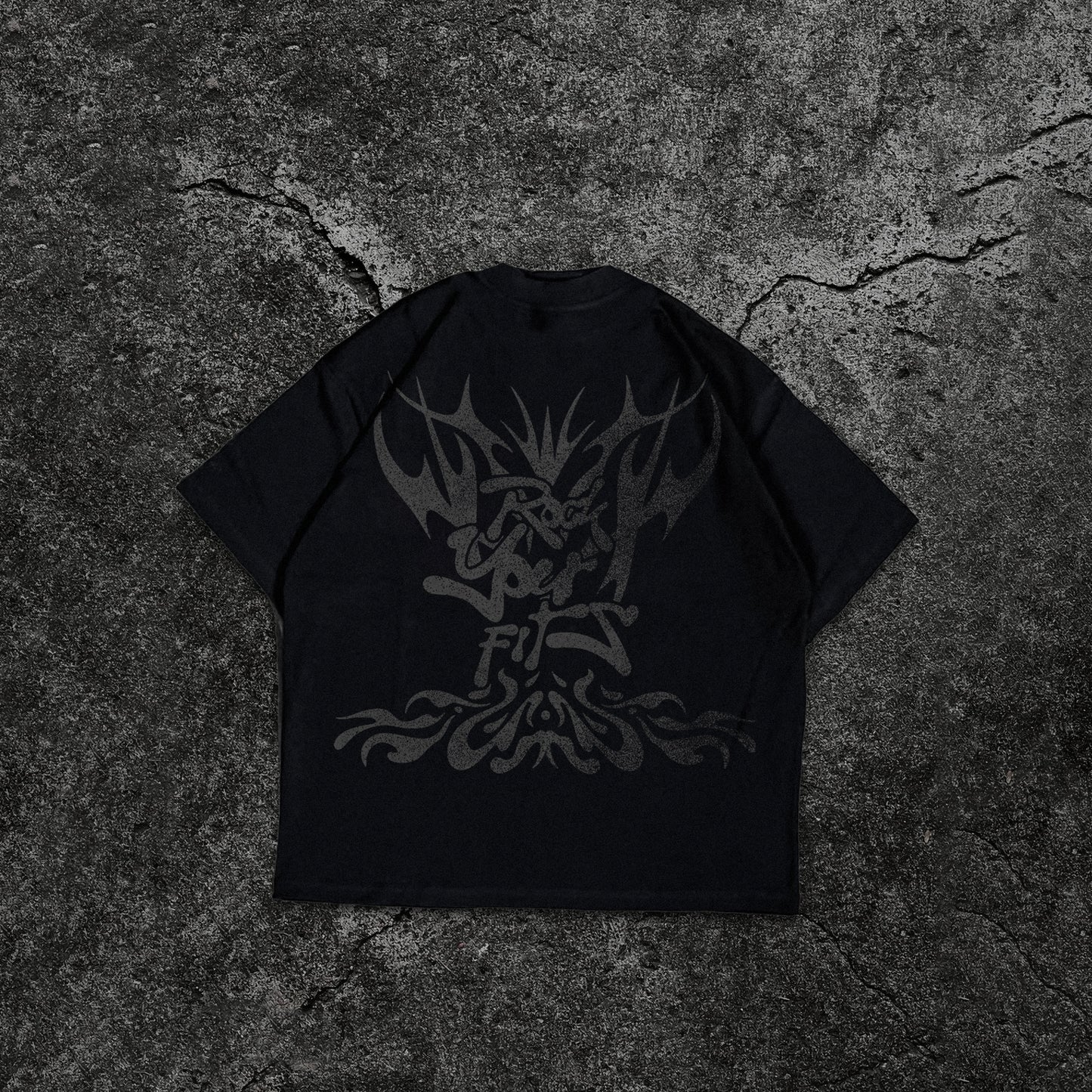 1v RYF black t-shirt