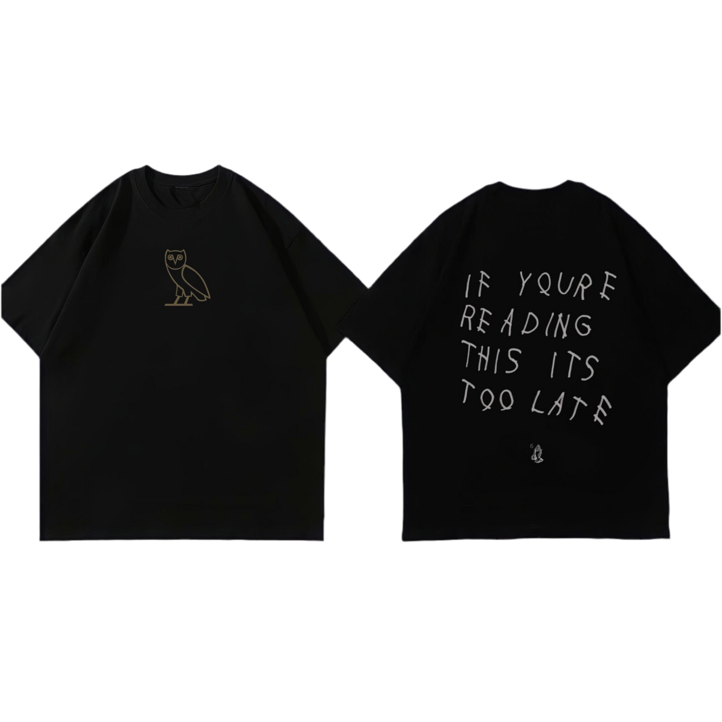 Drake v2 BLACK T-SHIRT