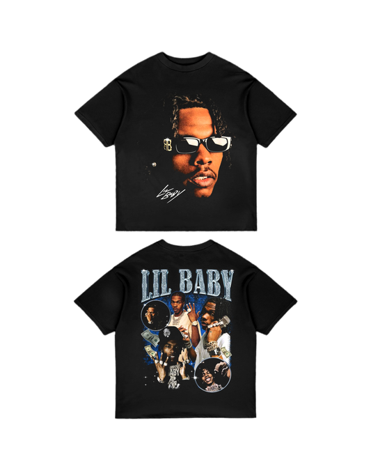 lilbaby black t-shirt