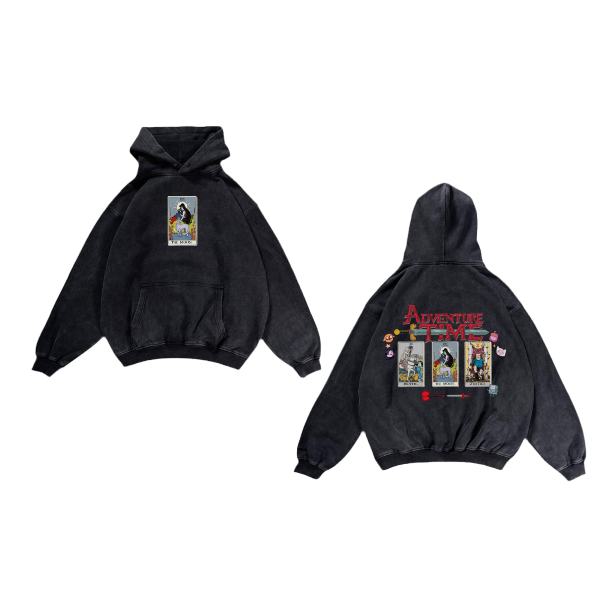 ( MARCY ) ADVENTURE TIME matching hoodie