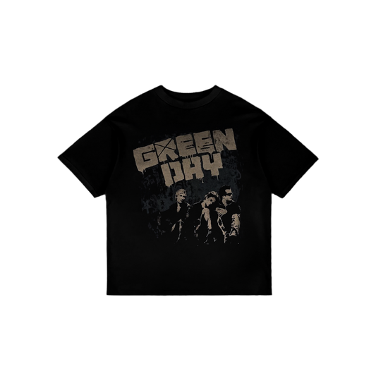 Green day black t-shirt