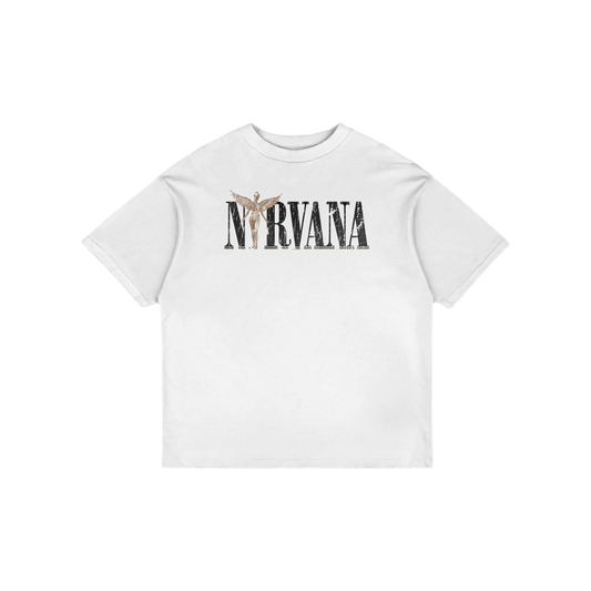 Nirvana white t-shirts