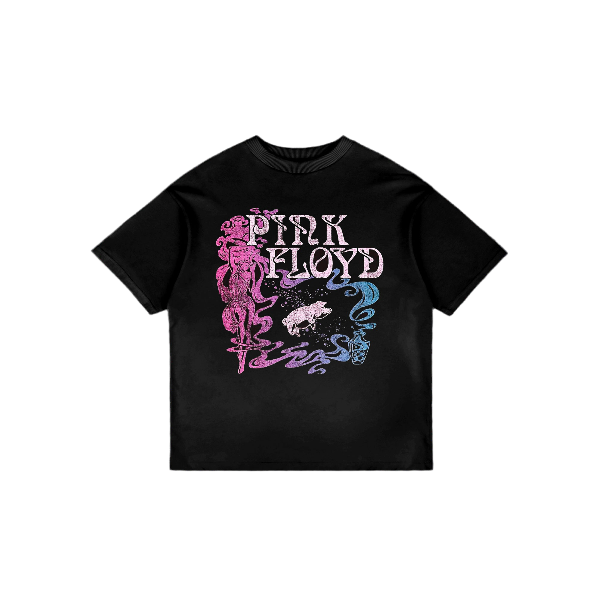 Pink floyd black t-shirt v2