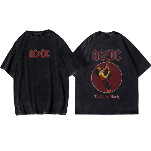 ACDC WASHED T-SHIRT