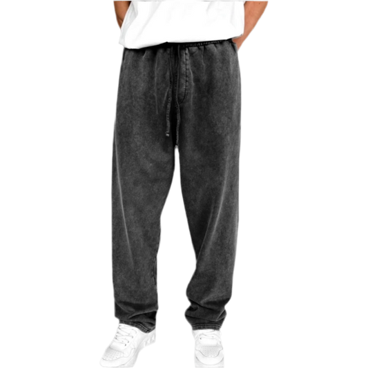 Sweatpants washed gray