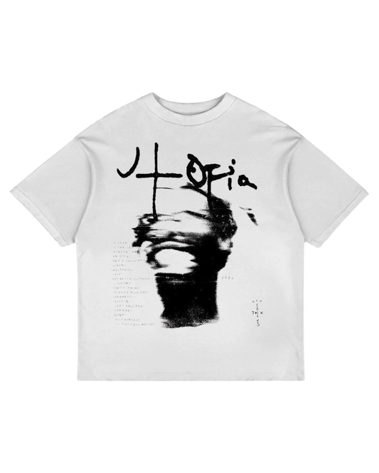 travis scott white t-shirt