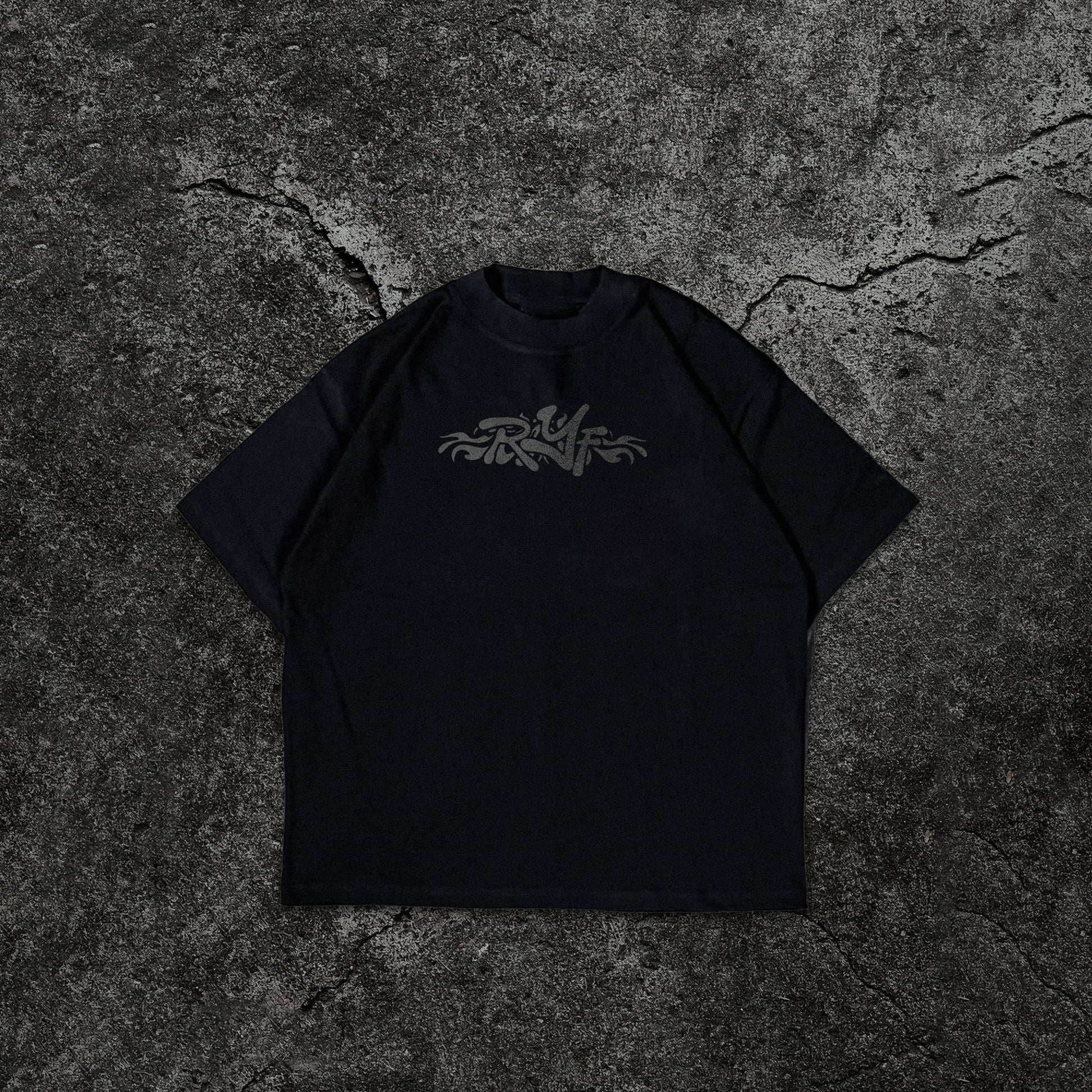 1v RYF black t-shirt
